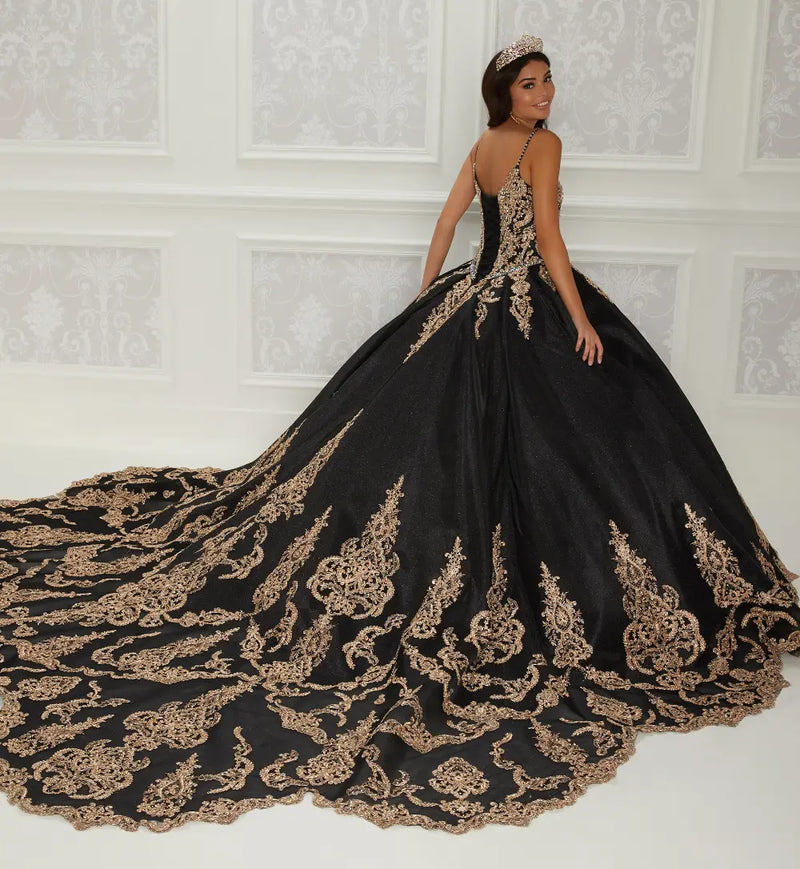 Princesa Ariana Vara PR22141 - Black/Gold