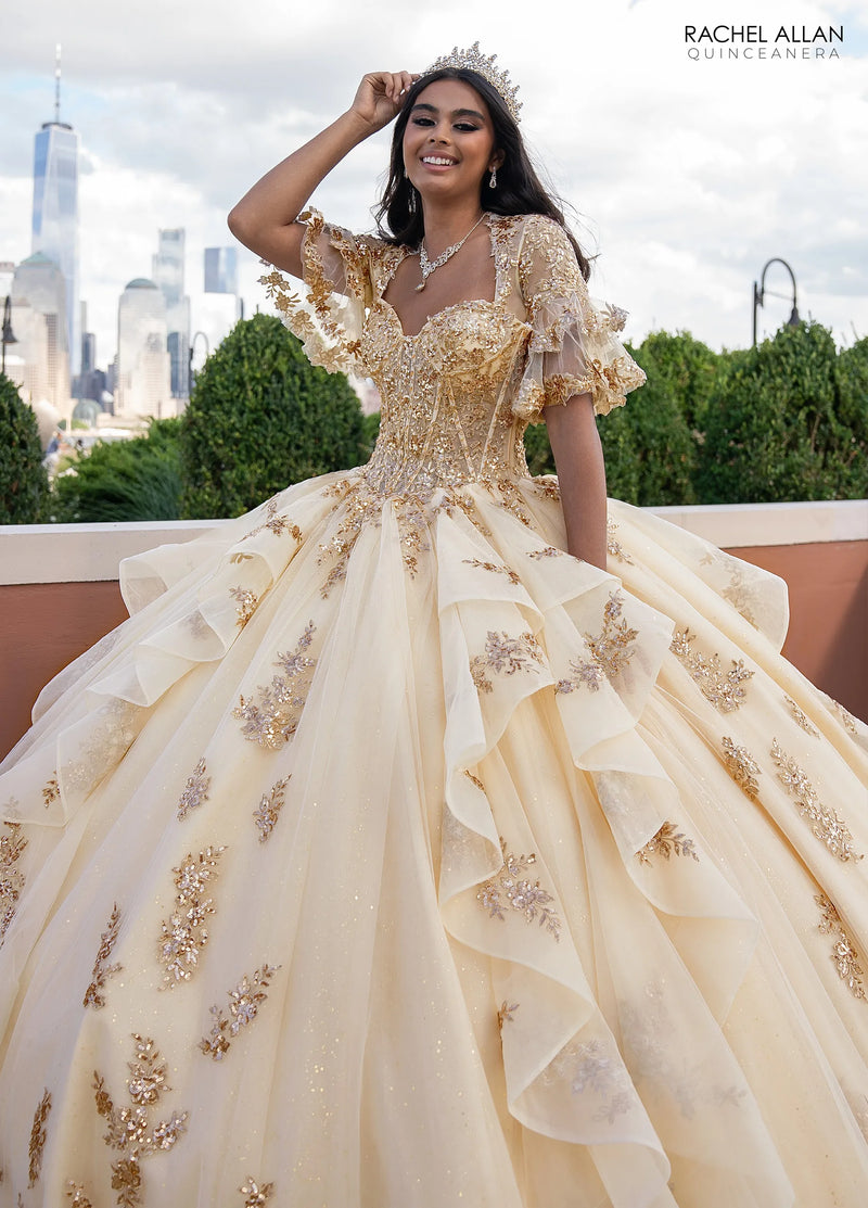 Rachel Allan Style RQ1138 - CHAMPAGNE ROSE GOLD