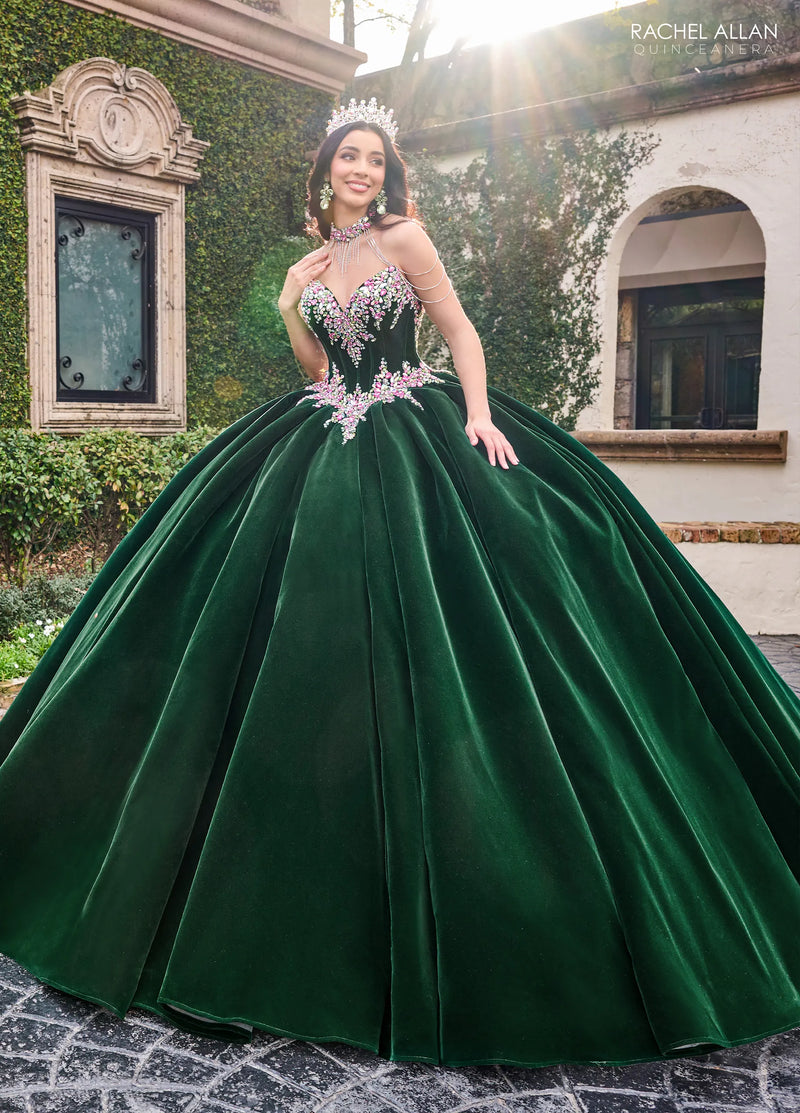 Rachel Allan Style RQ2198 - EMERALD MULTI
