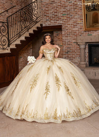 Rachel Allan Style RQ1187 - CHAMPAGNE GOLD