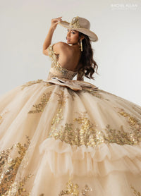 Rachel Allan Style RQ6012 - CHAMPAGNE GOLD