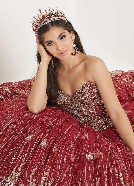 House of Wu Style 56458 - Burgundy/Gold
