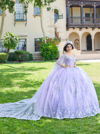 House of Wu Style 26074 - Lilac Multi