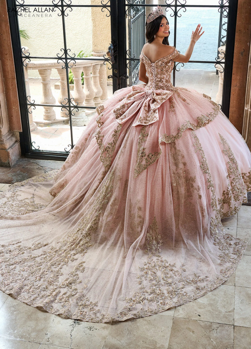 Rachel Allan Style RQ3129 - BLUSH GOLD