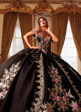 Rachel Allan Style RQ5020 - BLACK GOLD MULTI