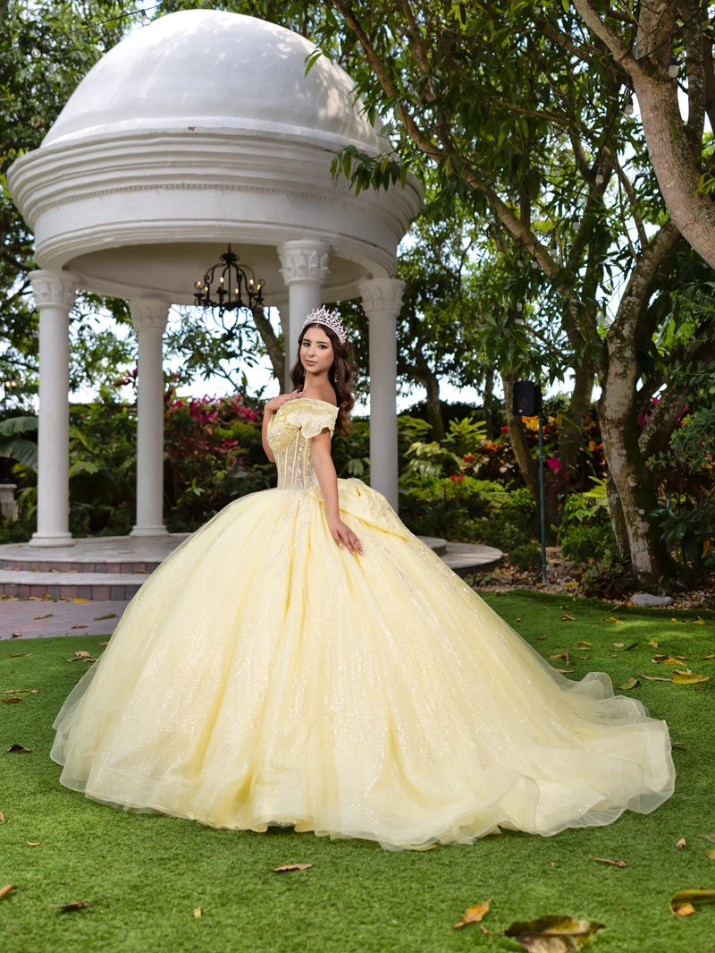 House of Wu Style 56535 - Yellow/Silver