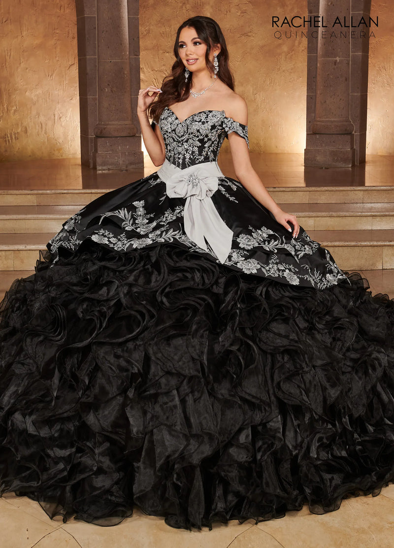 Rachel Allan Style RQ3104 - BLACK SILVER