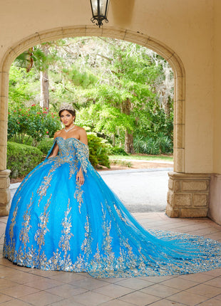 House of Wu Style 26083 - Ocean/Gold