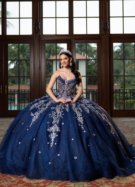 Morilee Style 4080008 - Navy/Silver