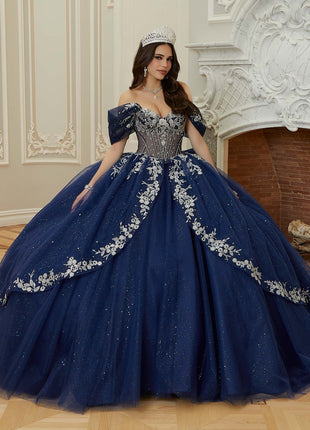 Morilee Style 89480 - Navysilver