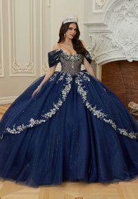 Morilee Style 89480 - Navy/Silver