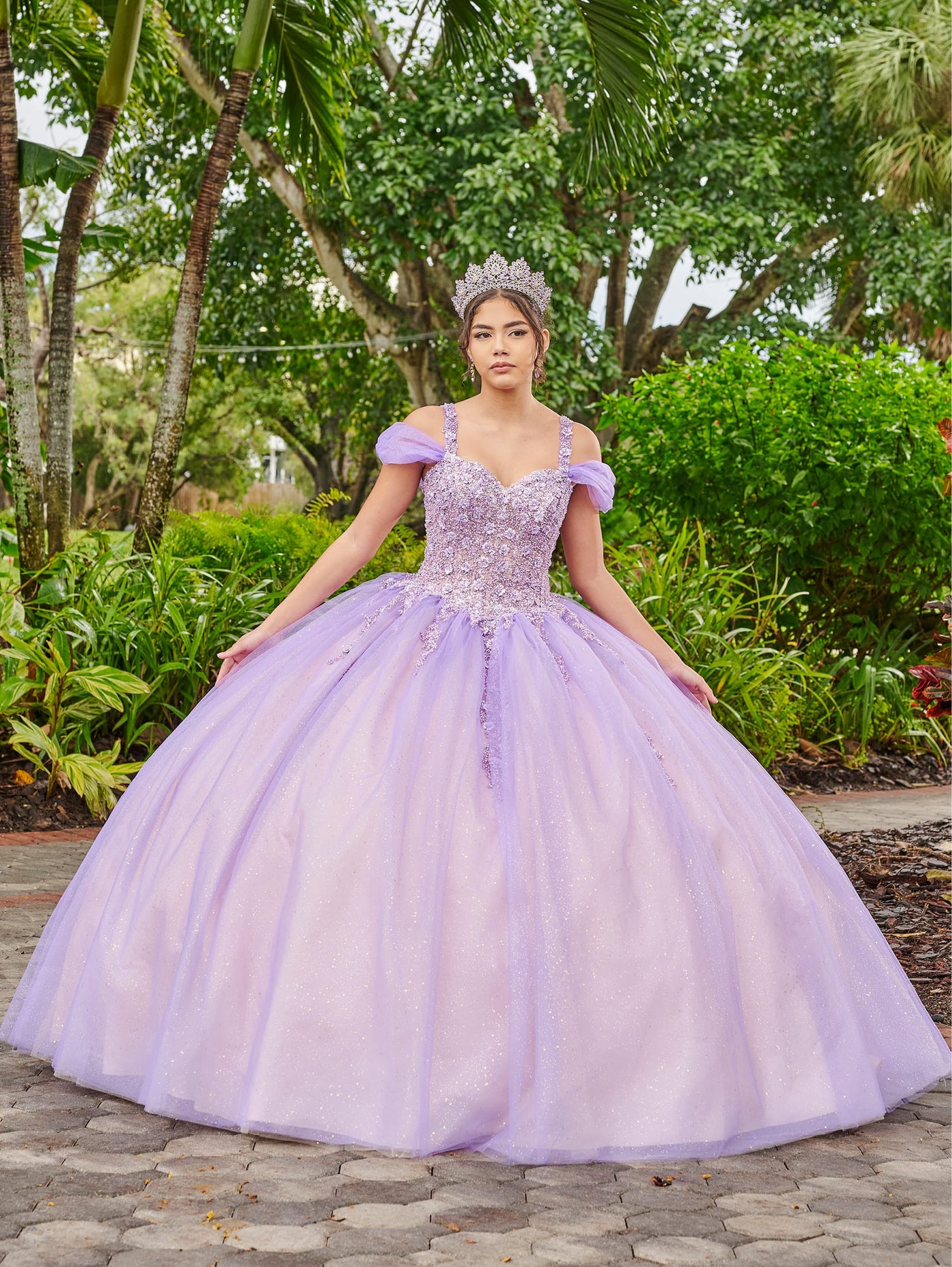 House of Wu Style 56517 - Lilac/Champagne