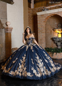 Rachel Allan Style RQ2228 - NAVY GOLD