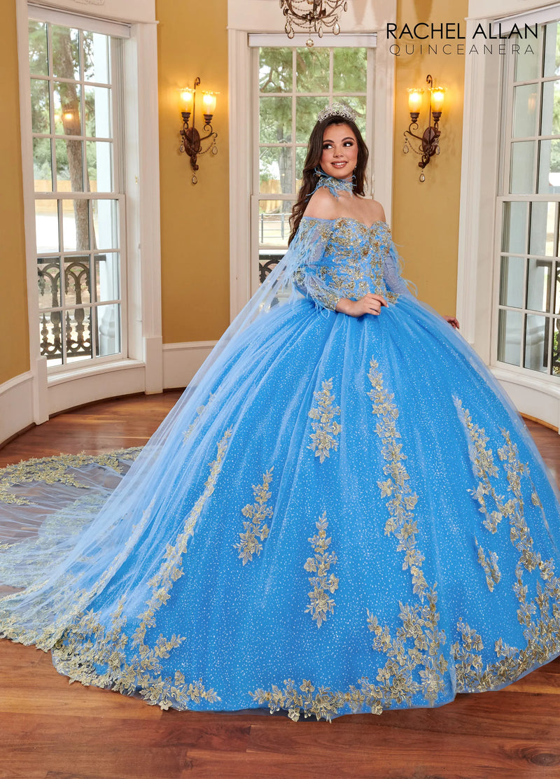 Rachel Allan Style RQ2167 - AZURE GOLD