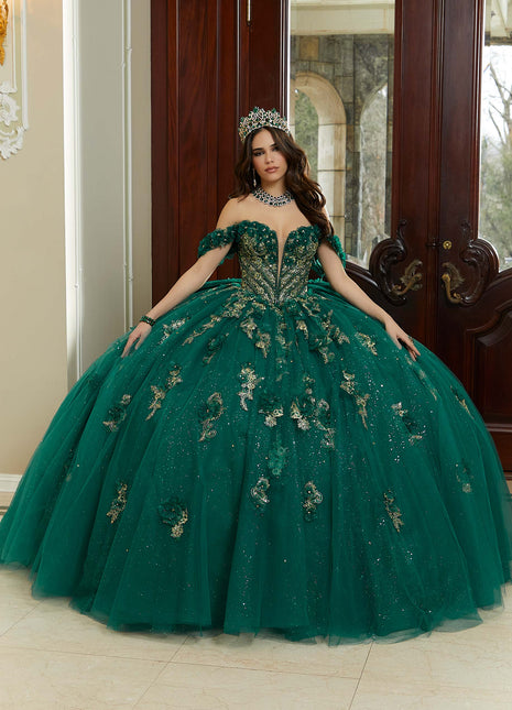 Morilee Style 89473 - Emerald/Gold