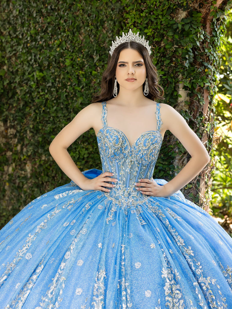 House of Wu Style 56533 - Blue/Silver