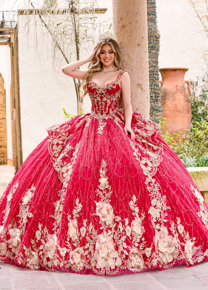 Rachel Allan Style RQ3140 - BURGUNDY GOLD
