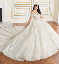 Princesa Ariana Vara PR70101 - Ivory/Champagne