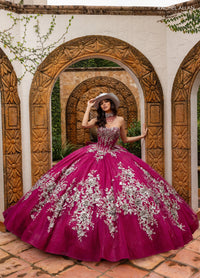 Rachel Allan Style RQ1168 - BURGUNDY GUNMETAL