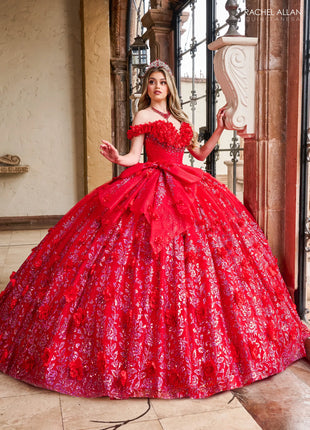 Rachel Allan Style RQ1141 - RED FUCHSIA