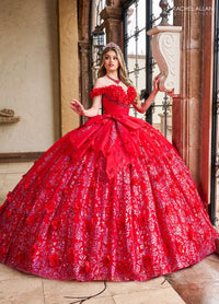 Rachel Allan Style RQ1141 - RED FUCHSIA