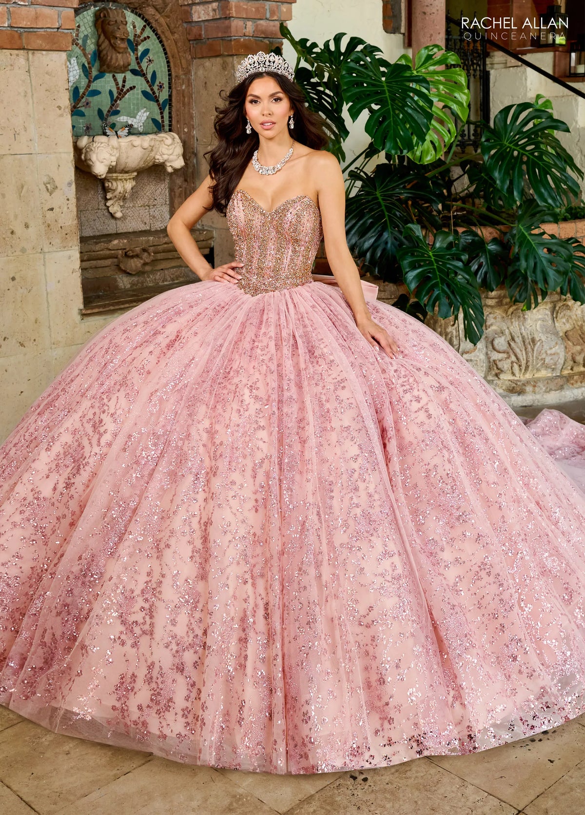 Rachel Allan Style RQ1160 - BLUSH ROSE GOLD