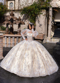 Rachel Allan Style RQ1172 - IVORY CHAMPAGNE
