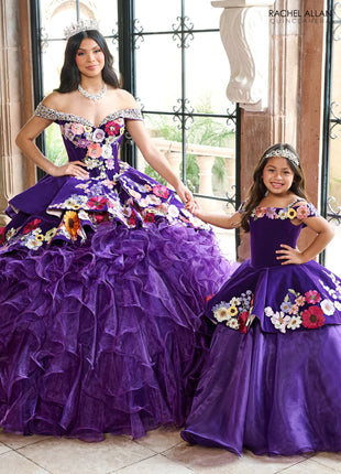 Rachel Allan Style RQ4044 - PURPLE MULTI