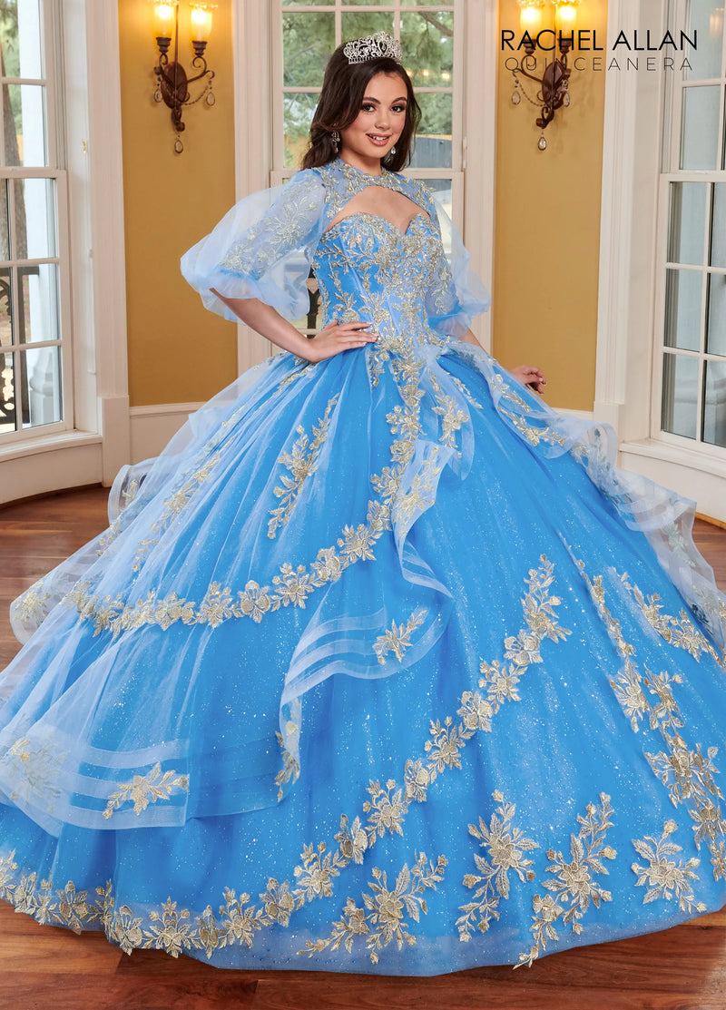 Rachel Allan Style RQ1118 - AZURE GOLD
