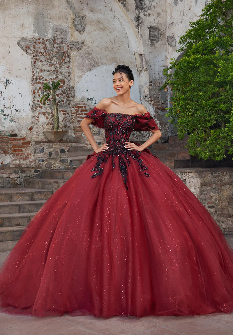 Morilee Style 89535 - Sangria/Black