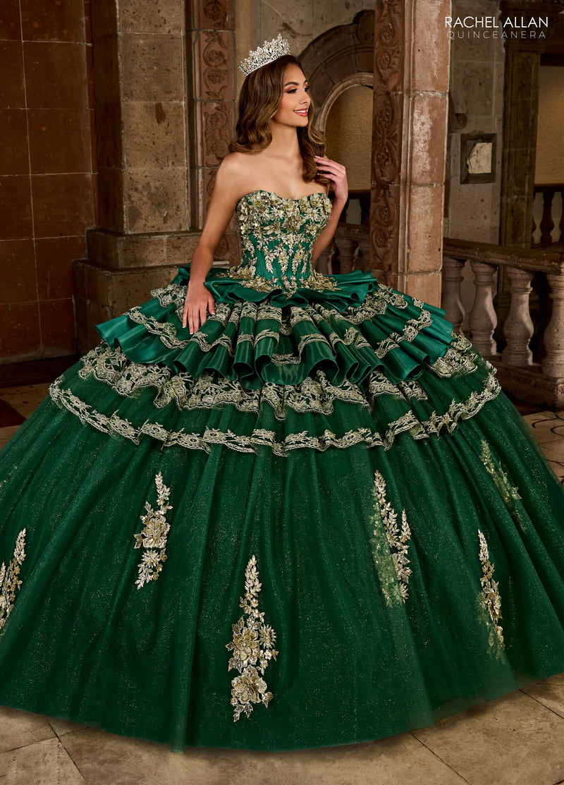 Rachel Allan Style RQ5003 - EMERALD GOLD