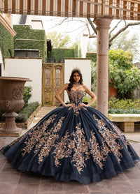 Rachel Allan Style RQ1168 - NAVY ROSE GOLD
