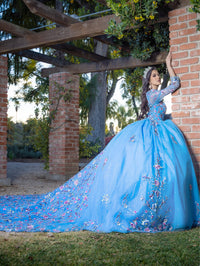 House of Wu Style 26093 - Periwinkle Multi