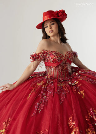 Rachel Allan Style RQ6012 - DEEP RED