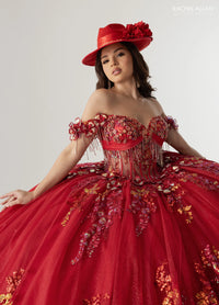 Rachel Allan Style RQ6012 - DEEP RED
