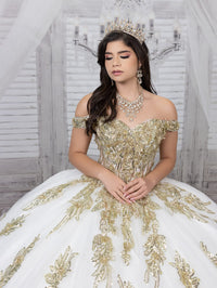 House of Wu Style 26063 - White/Gold