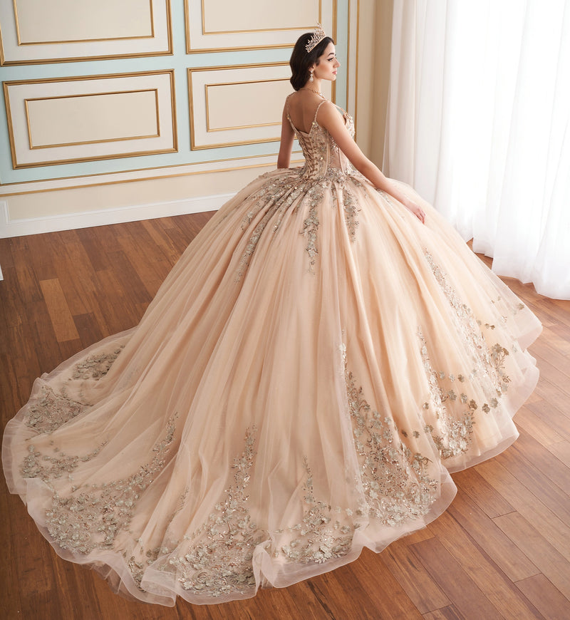 Princesa Ariana Vara PR30182 - Champagne/Rose Gold