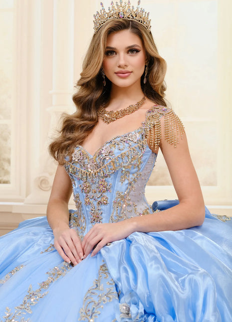 Princesa Ariana Vara PR30195 - Cinderella Blue/Gold