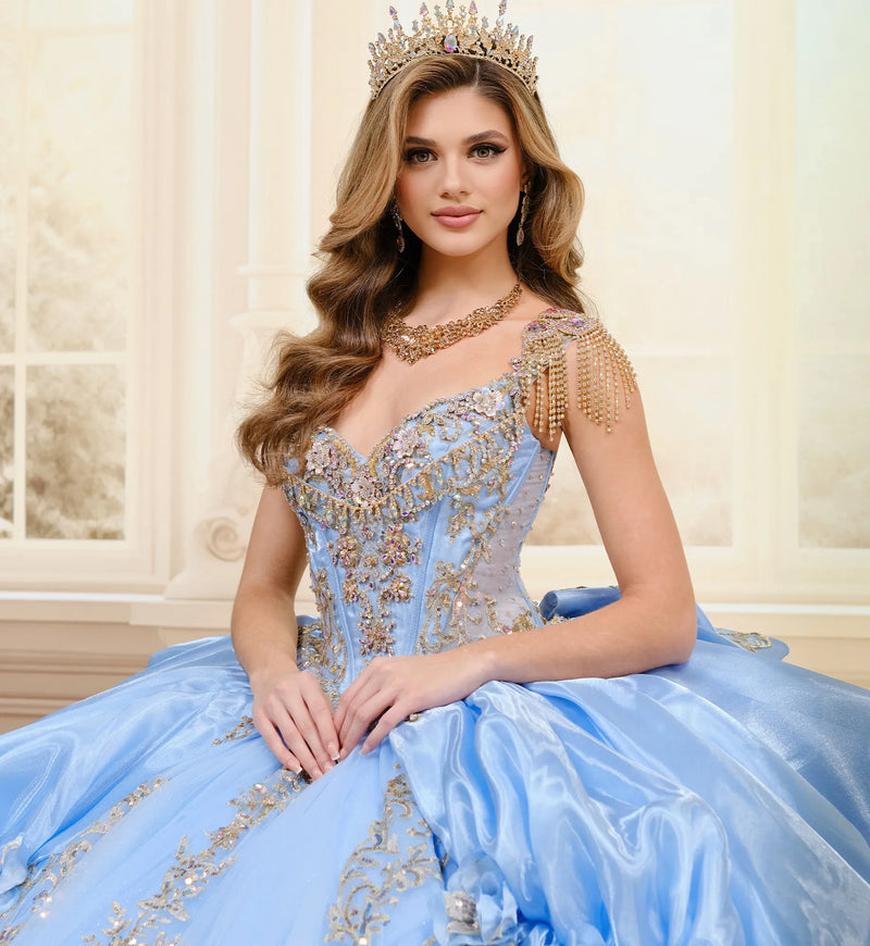 Princesa Ariana Vara PR30195 - Cinderella Blue/Gold