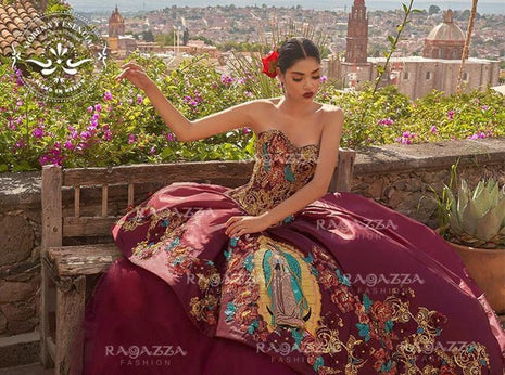 Ragazza Style M18-118 - Oro/Tinto