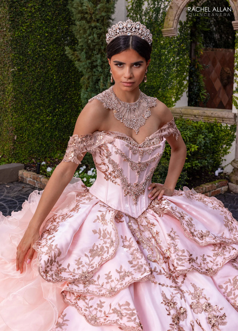 Rachel Allan Style RQ6004 - BLUSH ROSE GOLD