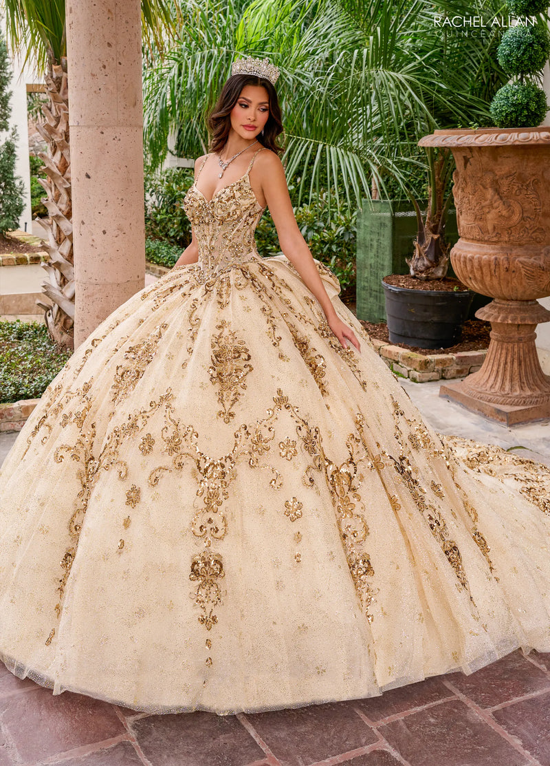 Rachel Allan Style RQ2202 - CHAMPAGNE GOLD