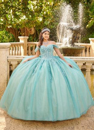 House of Wu Style 56517 - Teal/Champagne