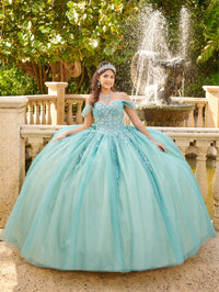 House of Wu Style 56517 - Teal/Champagne