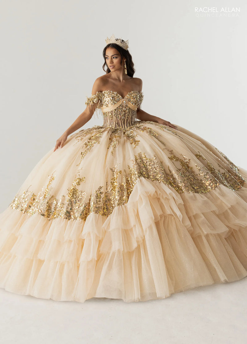 Rachel Allan Style RQ6012 - CHAMPAGNE GOLD