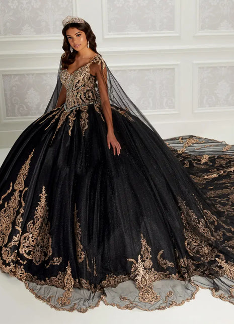 Princesa Ariana Vara PR22141 - Black/Gold