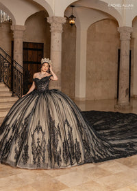 Rachel Allan Style RQ2247 - BLACK CHAMPAGNE
