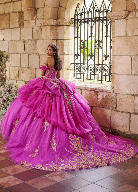 House of Wu Style 80055 - Magenta/Gold