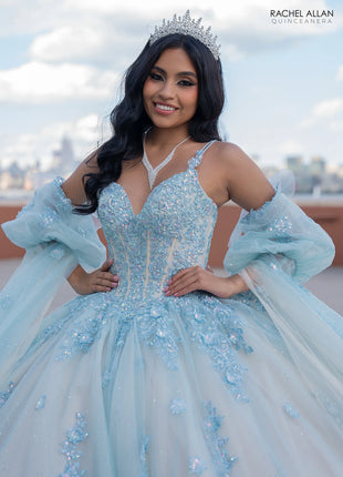 Rachel Allan Style RQ1133 - LIGHT BLUE CHAMPAGNE
