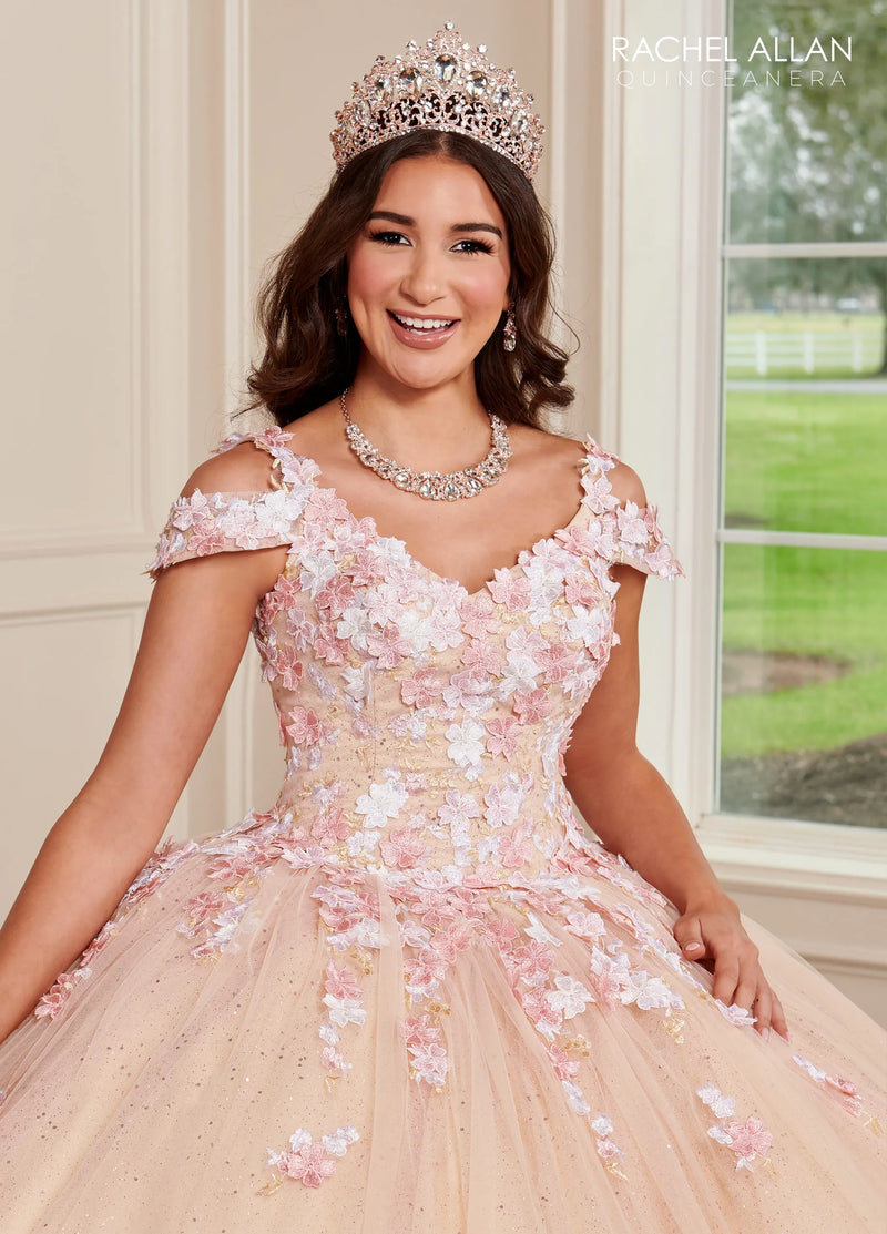Rachel Allan Style RQ1125 - CHAMPAGNE MULTI